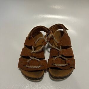 Zara Brown Kids Sandals